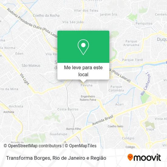 Transforma Borges mapa