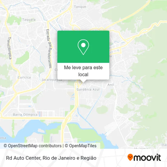 Rd Auto Center mapa