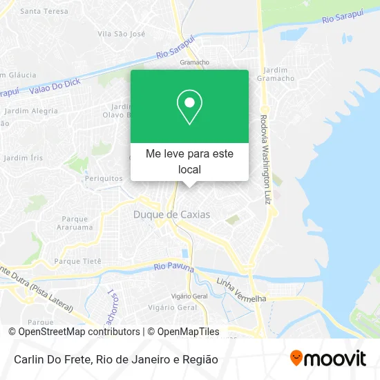 Carlin Do Frete mapa