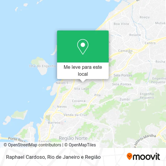 Raphael Cardoso mapa