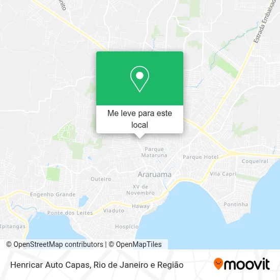 Henricar Auto Capas mapa