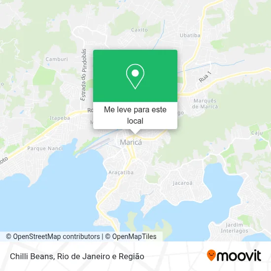 Chilli Beans mapa