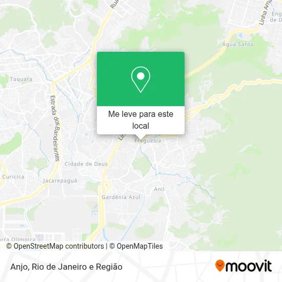 Anjo mapa