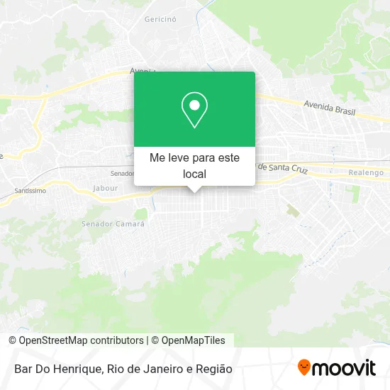 Bar Do Henrique mapa