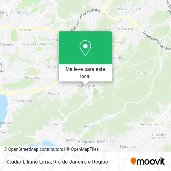 Studio Liliane Lima mapa