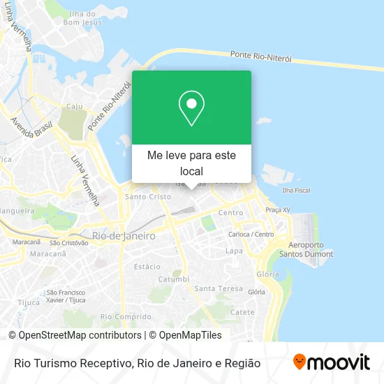 Rio Turismo Receptivo mapa