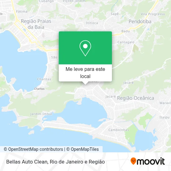 Bellas Auto Clean mapa