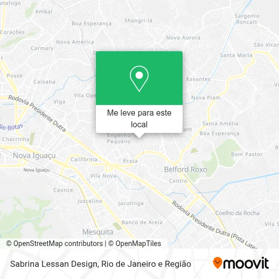Sabrina Lessan Design mapa