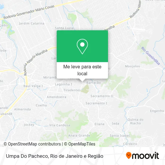 Umpa Do Pacheco mapa