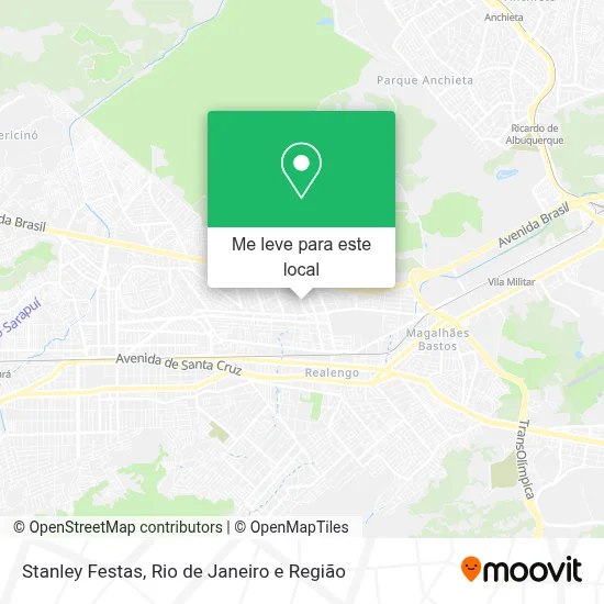 Stanley Festas mapa