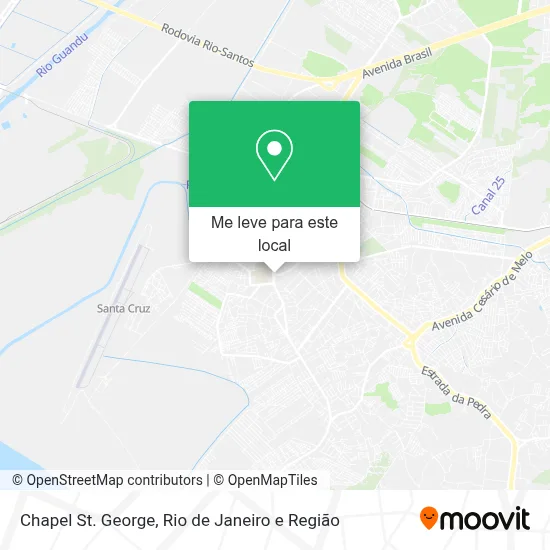 Chapel St. George mapa