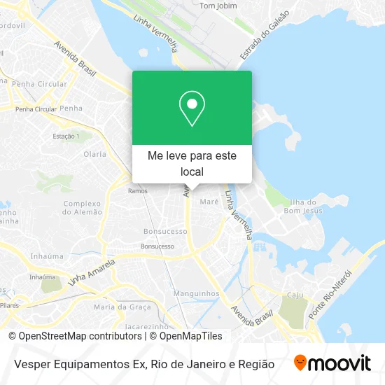 Vesper Equipamentos Ex mapa