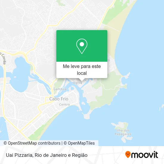 Uai Pizzaria mapa