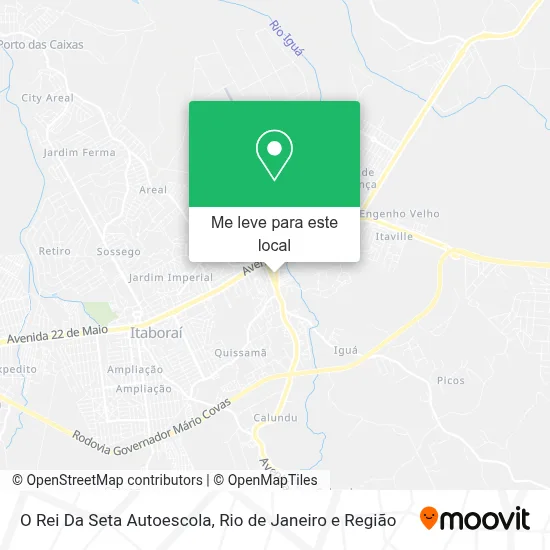 O Rei Da Seta Autoescola mapa