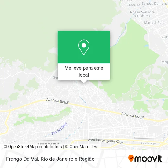 Frango Da Val mapa