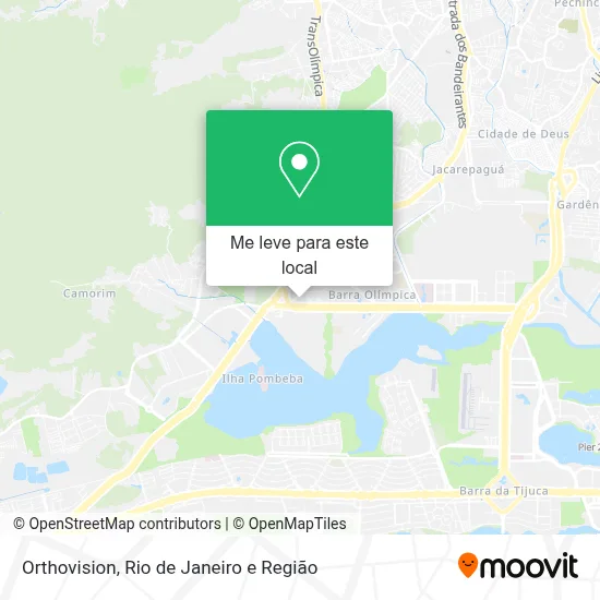 Orthovision mapa