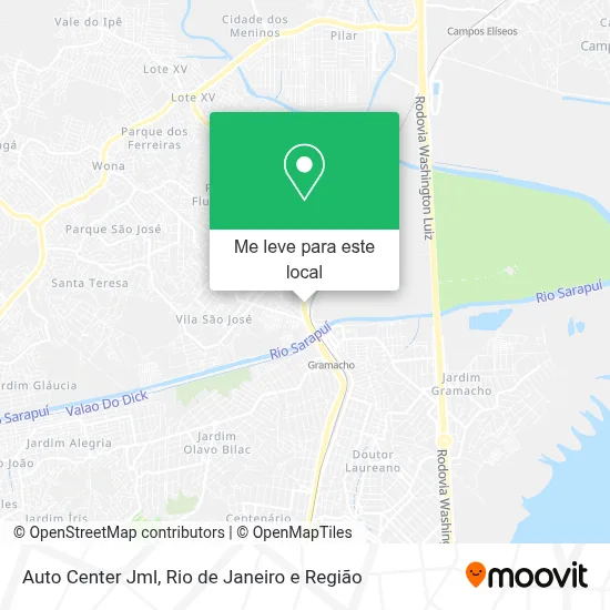 Auto Center Jml mapa