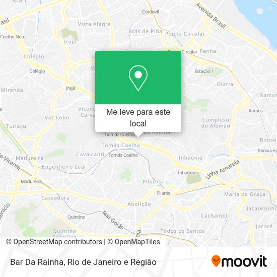 Bar Da Rainha mapa