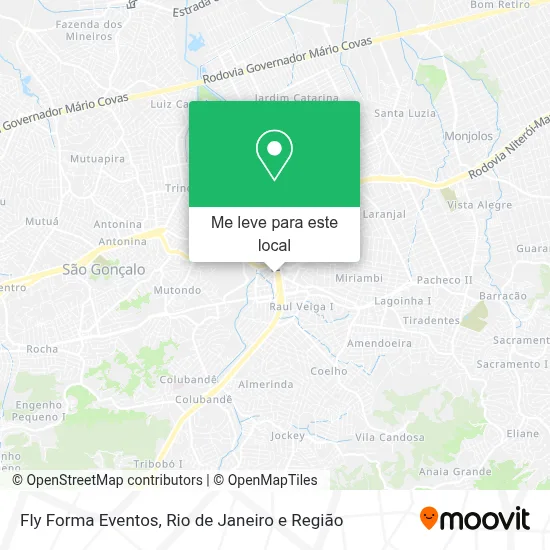 Fly Forma Eventos mapa