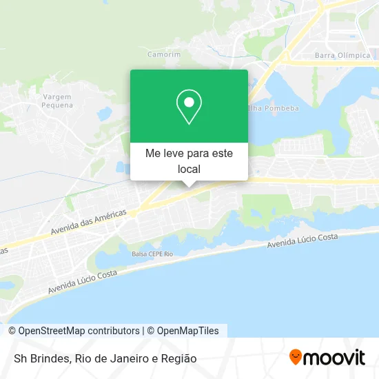 Sh Brindes mapa