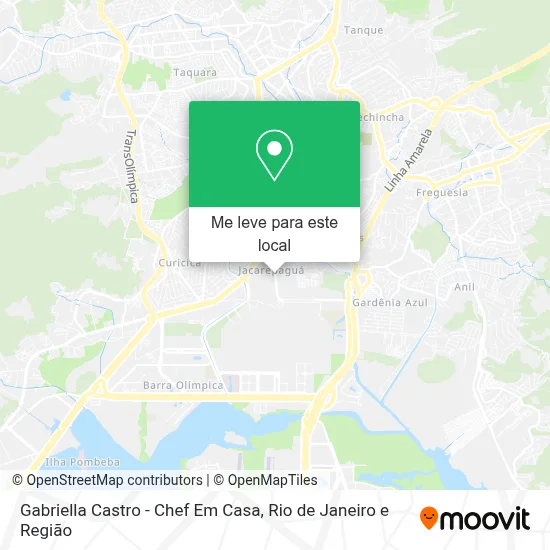 Gabriella Castro - Chef Em Casa mapa