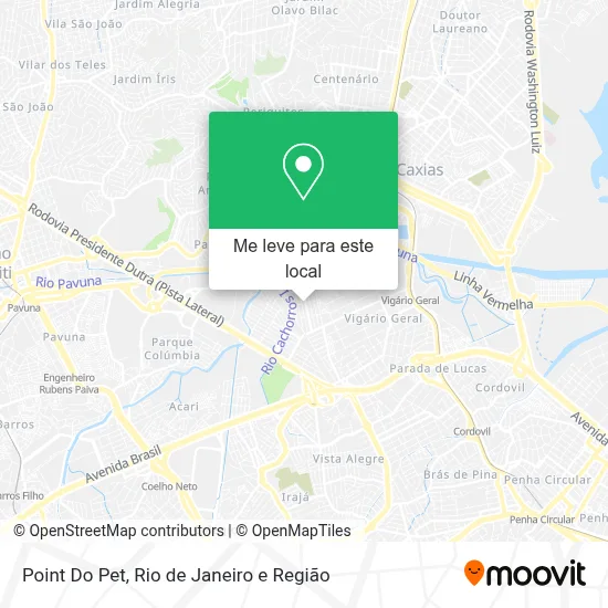 Point Do Pet mapa
