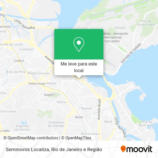 Seminovos Localiza mapa