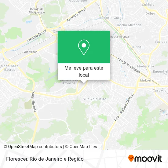 Florescer mapa