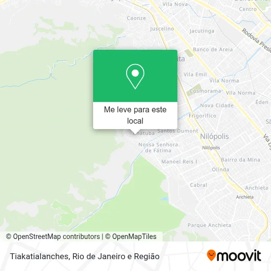 Tiakatialanches mapa