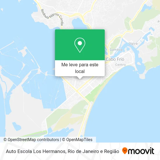 Auto Escola Los Hermanos mapa