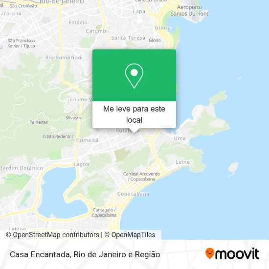 Casa Encantada mapa