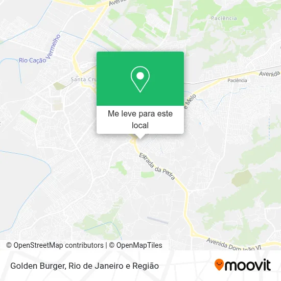 Golden Burger mapa