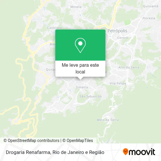 Drogaria Renafarma mapa