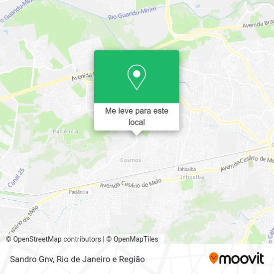 Sandro Gnv mapa