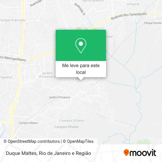 Duque Maltes mapa