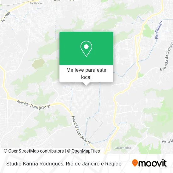 Studio Karina Rodrigues mapa