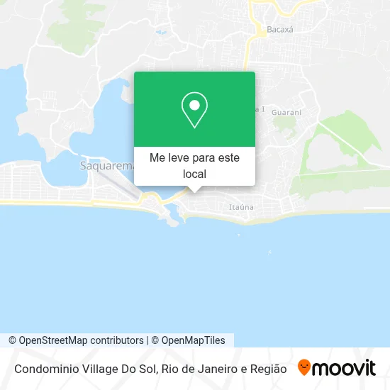 Condominio Village Do Sol mapa