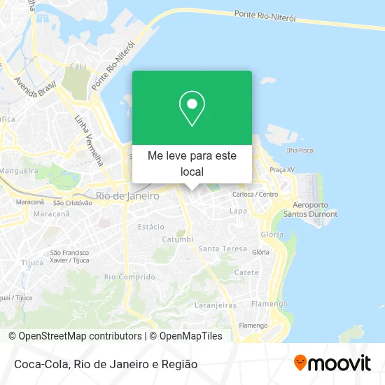 Coca-Cola mapa