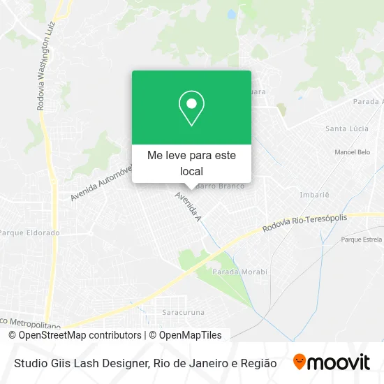 Studio Giis Lash Designer mapa