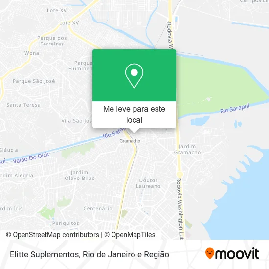 Elitte Suplementos mapa
