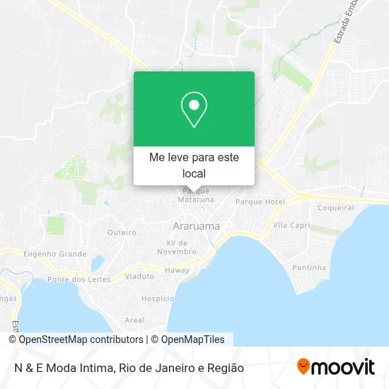 N & E Moda Intima mapa