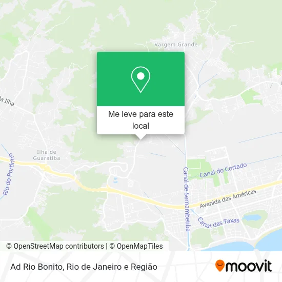 Ad Rio Bonito mapa