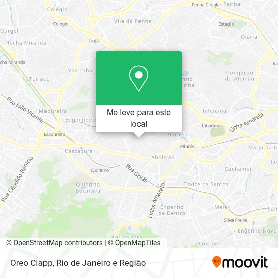 Oreo Clapp mapa