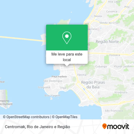 Centromak mapa