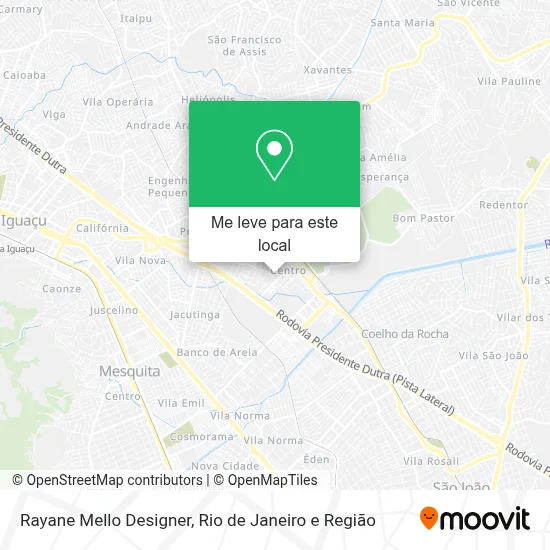 Rayane Mello Designer mapa