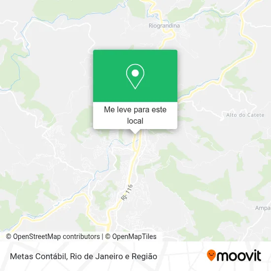 Metas Contábil mapa