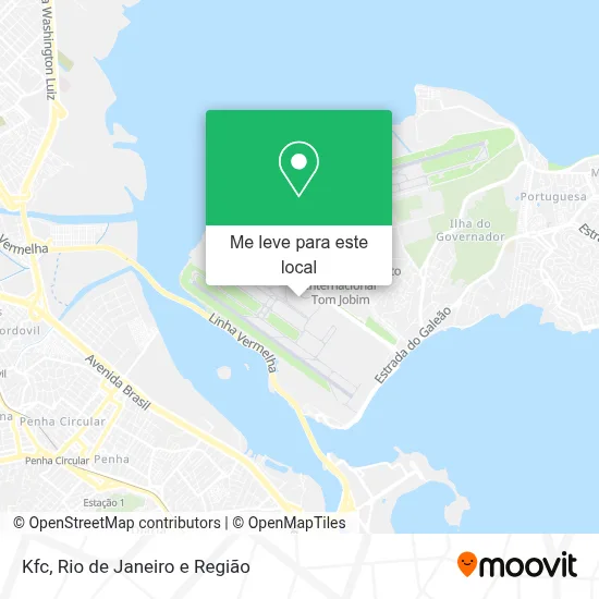 Kfc mapa