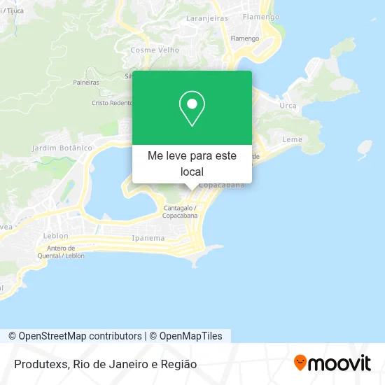 Produtexs mapa