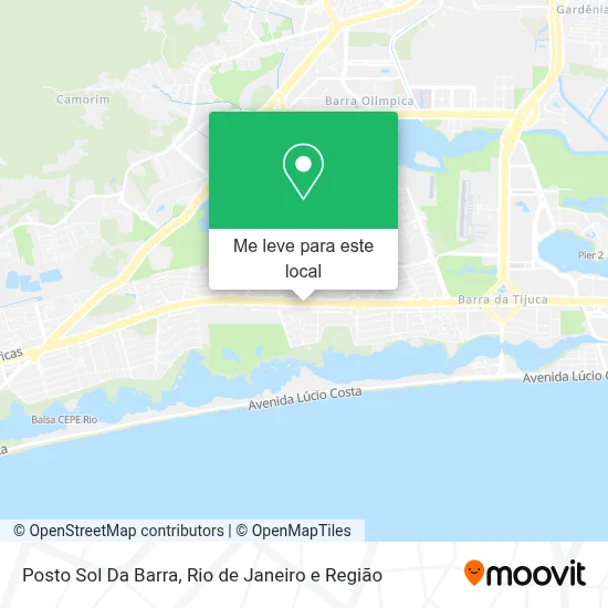 Posto Sol Da Barra mapa