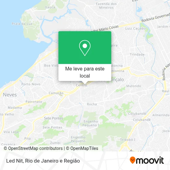 Led Nit mapa